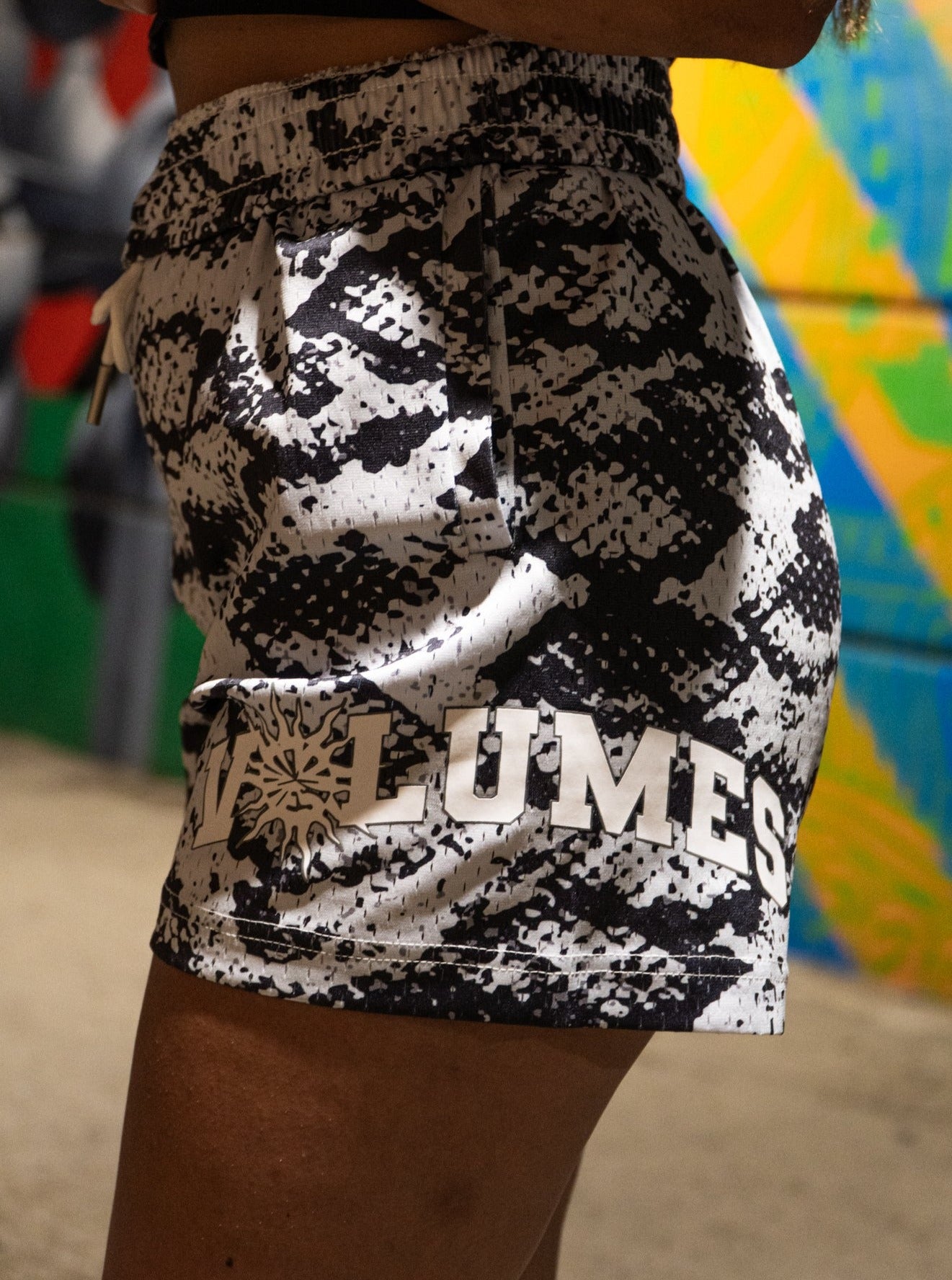 Vol. 1 - Snake Skin Mesh Shorts